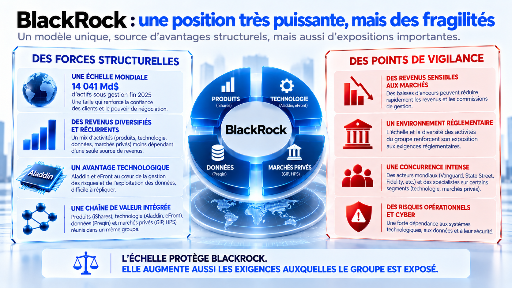 Forces structurelles et points de vigilance du modèle économique de BlackRock